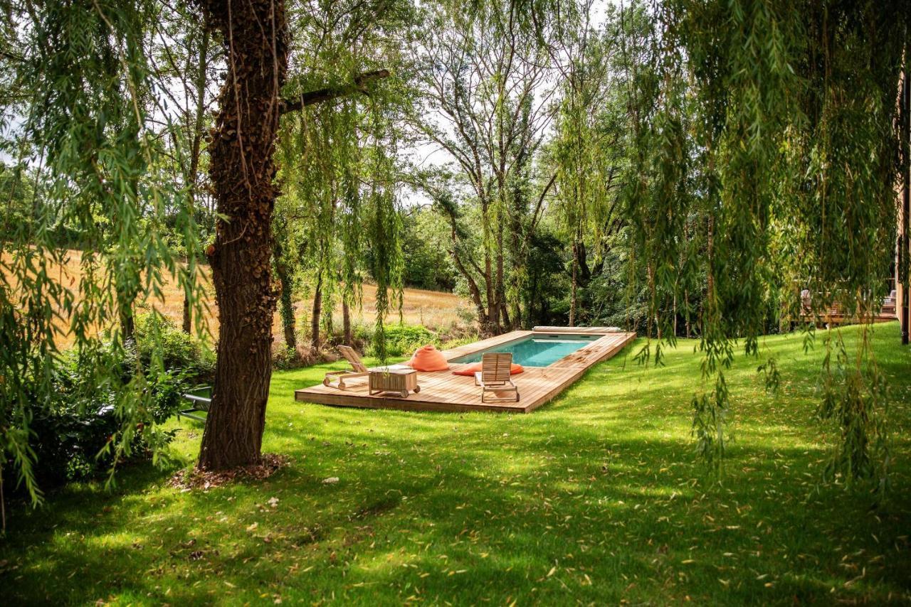 Bed and Breakfast Dans Les Arbres Lanta Екстер'єр фото
