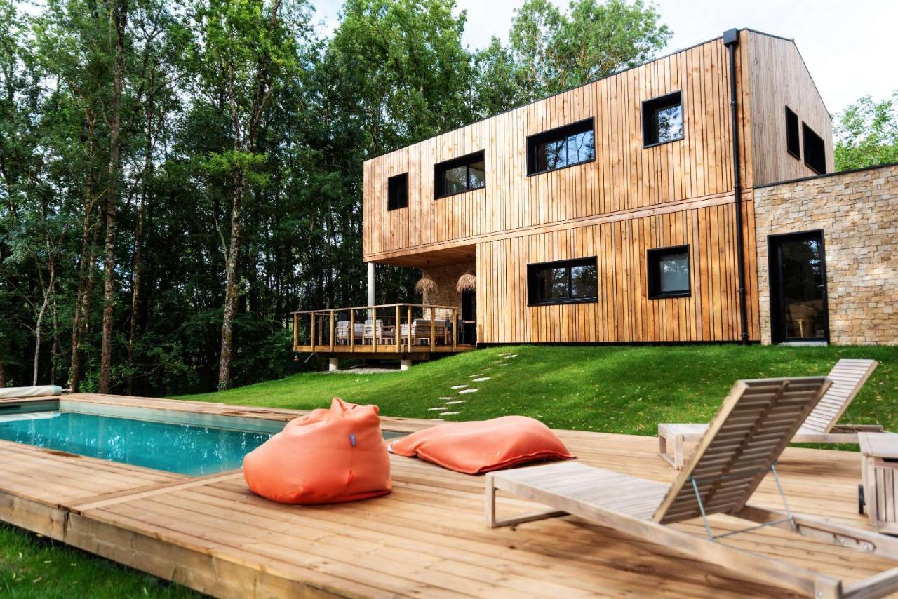 Bed and Breakfast Dans Les Arbres Lanta Екстер'єр фото