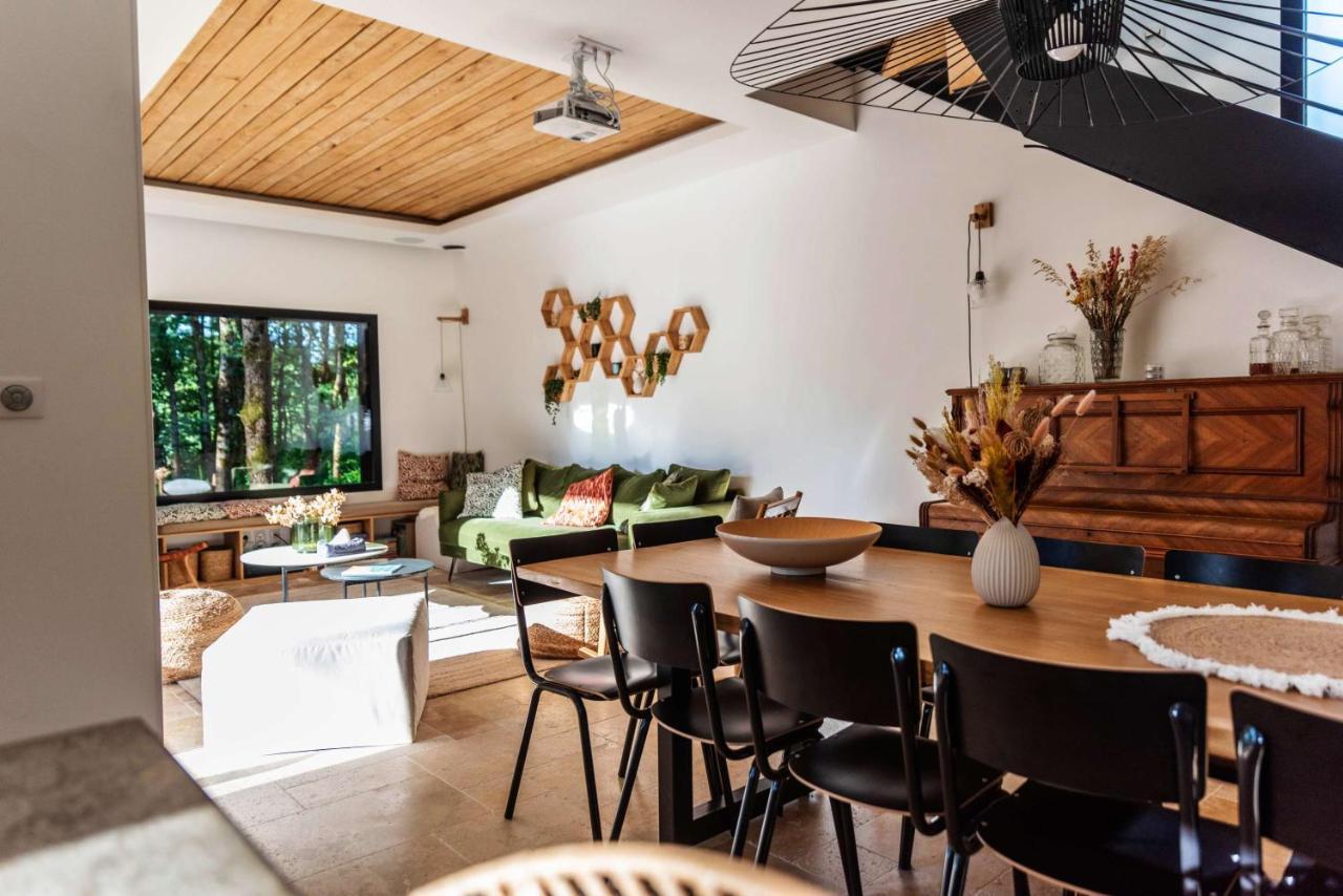 Bed and Breakfast Dans Les Arbres Lanta Екстер'єр фото