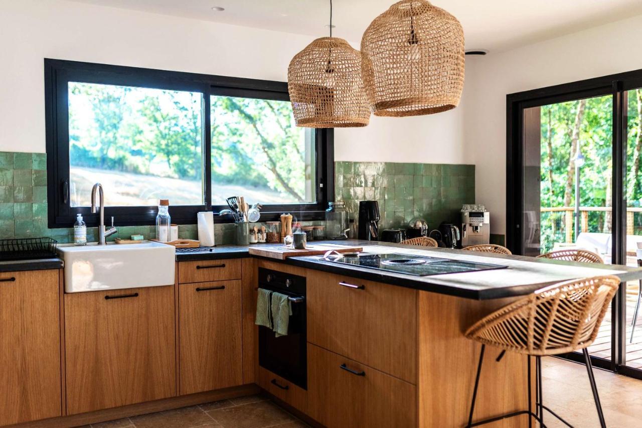 Bed and Breakfast Dans Les Arbres Lanta Екстер'єр фото