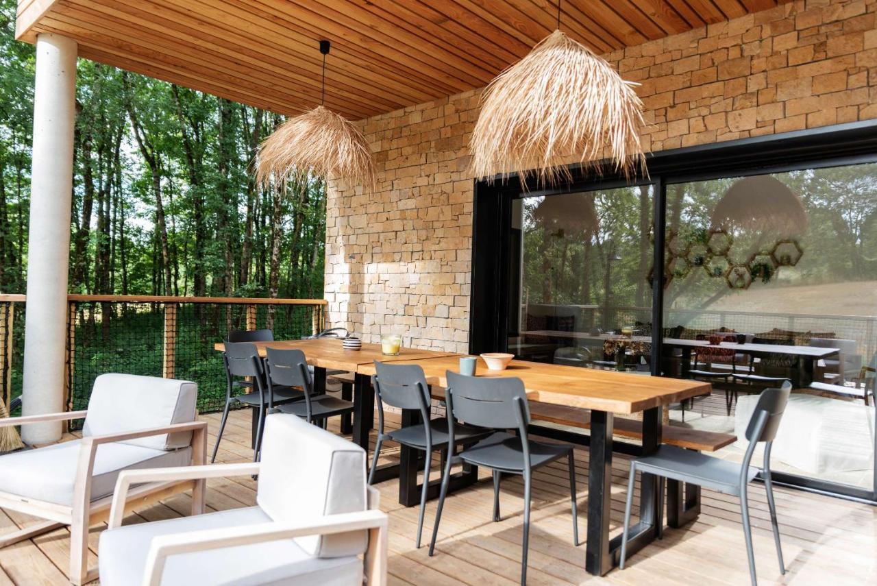 Bed and Breakfast Dans Les Arbres Lanta Екстер'єр фото